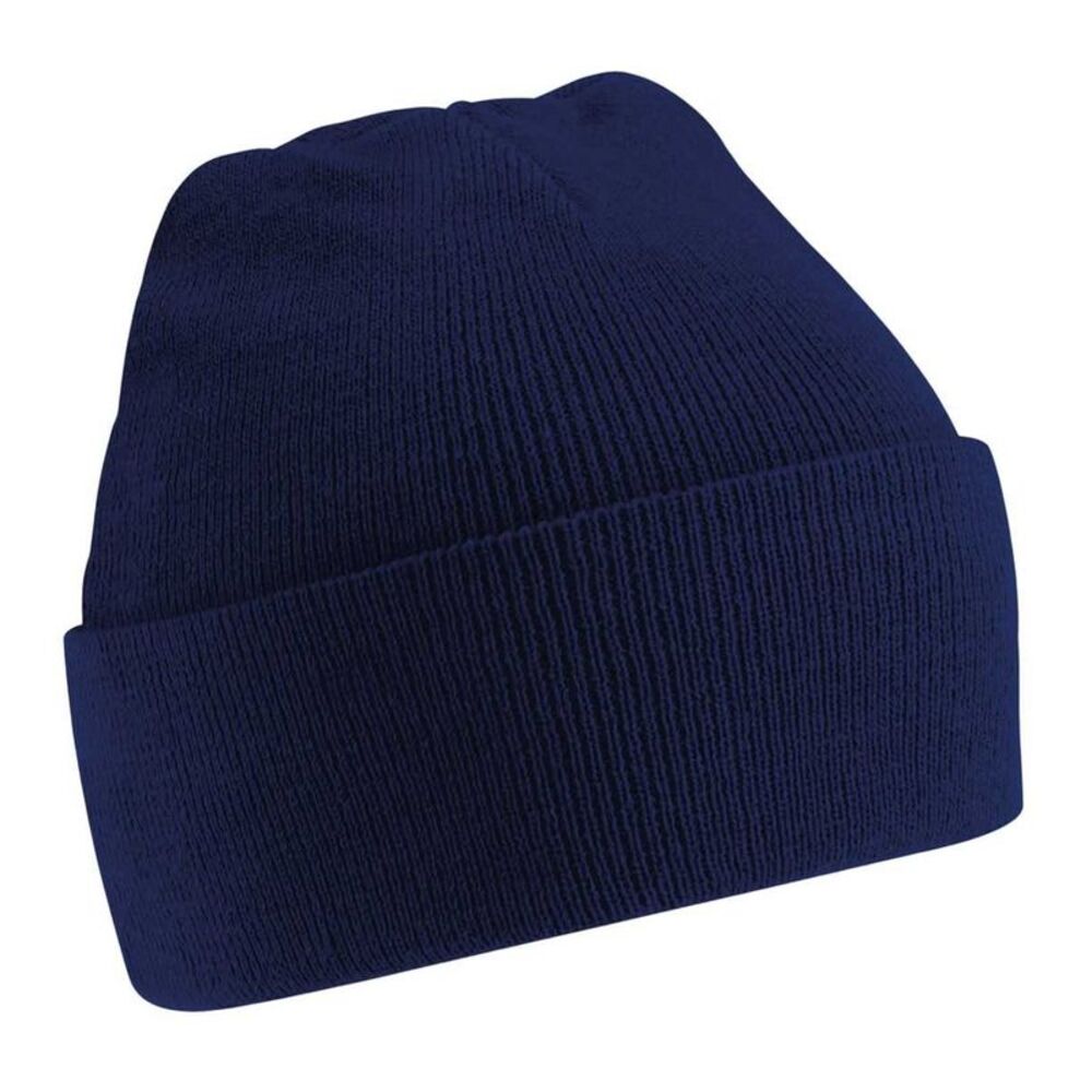 Beechfield Childrens/Kids Original Cuffed Beanie / French Navy